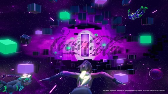 Coca-Cola en Fortnite