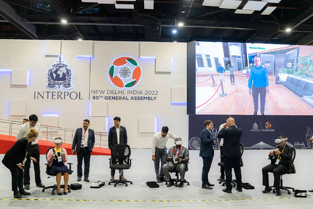 Interpol en el metaverso